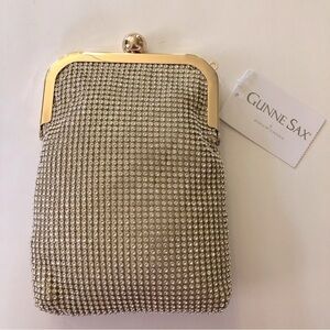 Gunne Sax by Jessica McClintock Joanna Lt Gold Clutch Bag